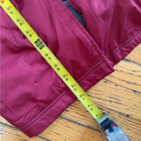 Speedo Unisex Swim Parka Maroon Long Jacket - Picture 7 of 7